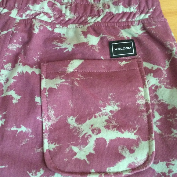 Volcom Men's Vamo Fleece Purple Sweatpant Size M,L - Picture 3 of 12